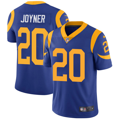 Nike Rams #20 Lamarcus Joyner Royal Blue Alternate Men's Stitched NFL Vapor Untouchable Limited Jersey